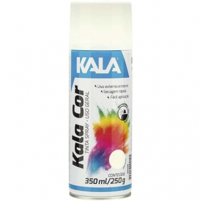 TINTA SPRAY USO GERAL 350ML BRANCO BRILHO