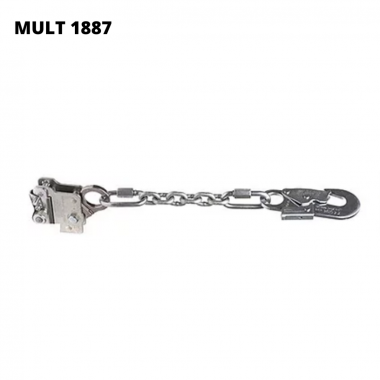 MULT 1887 - TRAVA-QUEDAS EXTENSOR EM CORRENTE P/ CABO DE AÇO 8 mm