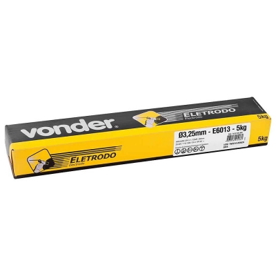 ELETRODO REVESTIDO PARA AÇO CARBONO E6013 3,25MM