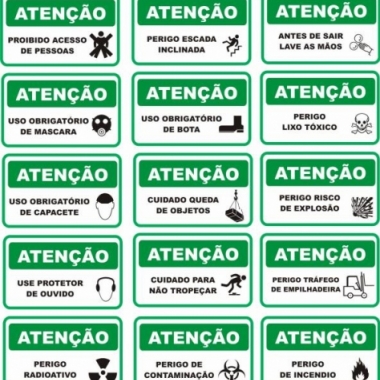 Placa de Identificação Parede