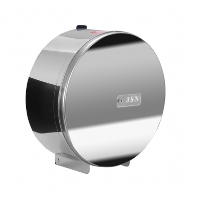 Suporte para papel higiênico em inox p/ rolo 300 a 400mt
