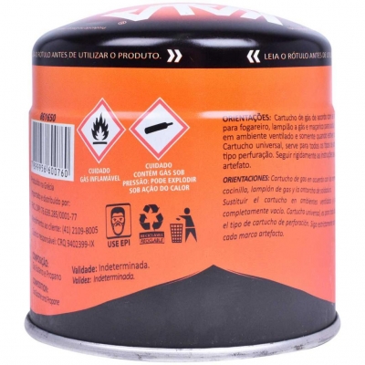 CARTUCHO GAS 190G KALA WORKER