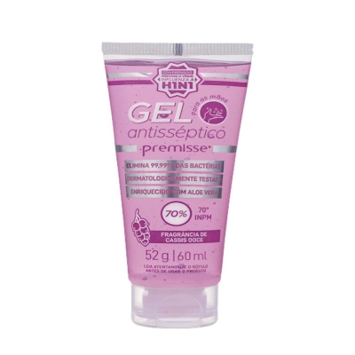 GEL ANTISSÉPTICO 70% 60ML CASSIS DOCE